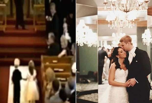 Flower Girl And Ring Bearer From The SAME Wedding Get Married 20 Years Later!