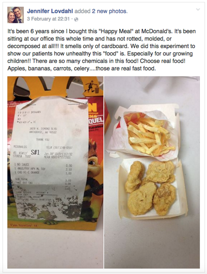 What a McDonald’s Happy Meal looks like… six years later! | FIVEAA
