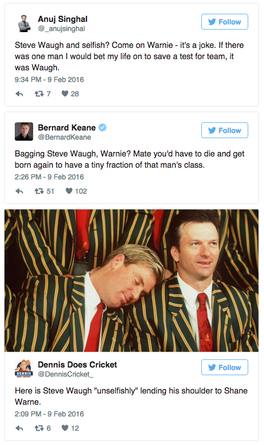 Shane Warne rips into Steve Waugh in brutal on air sledge | FIVEAA